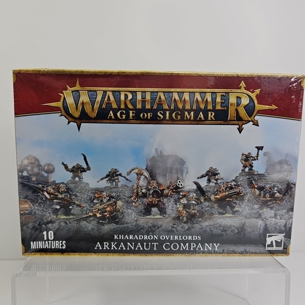 NEW Age of Sigmar: Kharadron Overlords Arkanaut Company 10 Mini Figs Warhammer